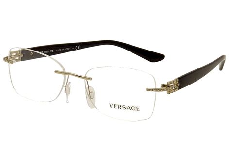 versace replica frames|Versace rimless eyeglasses.